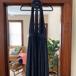 Free People Beach Maxi Dress - Black Size Small